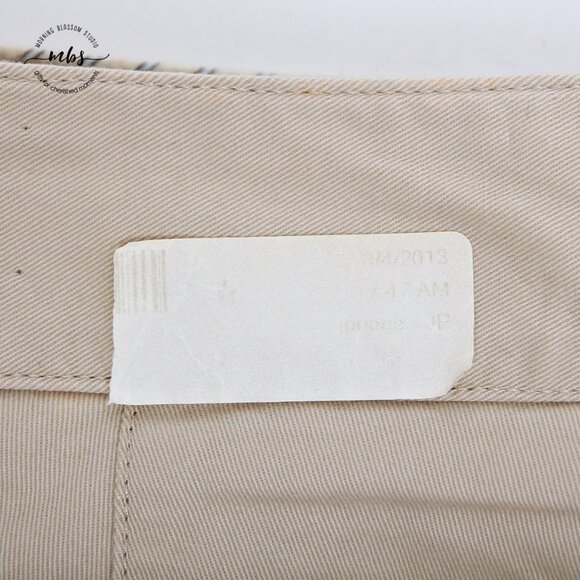 NWT Carhartt Women's Mid Rise Cotton Wide Leg Cargo Pants in Cream - Picture 10 of 13